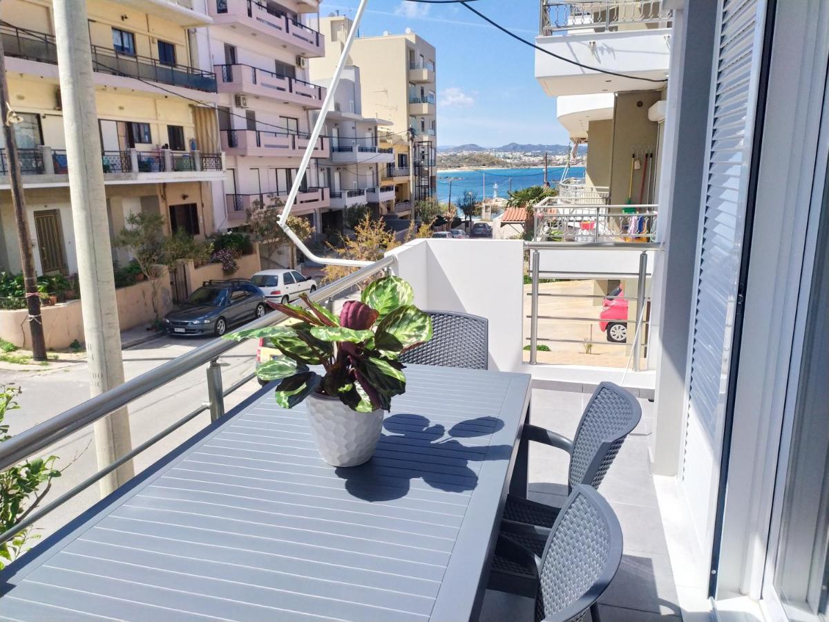 Sea Side View Home Steps From The Beach & City 하니아 외부 사진